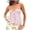 Pink, variant on Women Tube Top Summer Off Shoulder Strapless Top Elegant Bandeau Top Off Shoulder Top 2xl Tops Slim Women Cropped Exercise Top