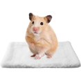 thumbnail image 1 of Small Animal Guinea Pig Hamster Bed House Rectangular Plush Warm Sleeping Mat Pillow Pet Supplies for Mice Rats Chinchillas Rabbits Hedgehogs Squirrels, 1 of 5