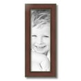 thumbnail image 2 of ArtToFrames 6" x 18" Honors Mahogany with Gold Picture Frame, 6x18 inch Brown Wood Poster Frame (WOM-5156),  Pack, 2 of 7