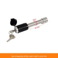 thumbnail image 2 of 1pcs Durable Car RV Heavy Duty Latch with Key Anti-Theft Tow Hook Tow Arm -, 2 of 4