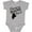 AC-Heather Grey, variant on Inktastic Someone in Maine Loves Me Boys or Girls Baby Bodysuit