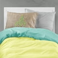 thumbnail image 2 of Carolines Treasures 8745PILLOWCASE Christmas Tree Fleur de lis Fabric Standard Pillowcase Standard multicolor, 2 of 2