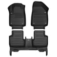 thumbnail image 1 of TuxMat - For Jeep Cherokee 2016-2023 Models - Custom Car Mats - Maximum Coverage, All Weather, Laser Measured - This Full Set Includes 1st and 2nd Rows, 1 of 10
