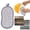 Grey, variant on 4PCS Multi Purpose Scrub Sponges for Kitchen, Non Scratch Double Side Double Effect Microfiber Sponge, Scouring Power Sponge for Dishes Pots Pans, Grey