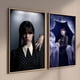 thumbnail image 4 of Addams-póster de película de terror para decoración de habitación, arte de pared, Muarl Kawaii, pintura en lienzo estética de película caliente, 4 of 4