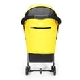 thumbnail image 4 of Diono Traverze Super Compact Stroller - Yellow Sulphur Linear with Carbon Chassis, 4 of 11