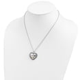 thumbnail image 5 of 925 Sterling Silver Cable Necklace with Pendants Chain Sentimental Expressions Gold-plated Antiqued Daughter 18in. 18 inch, 5 of 6