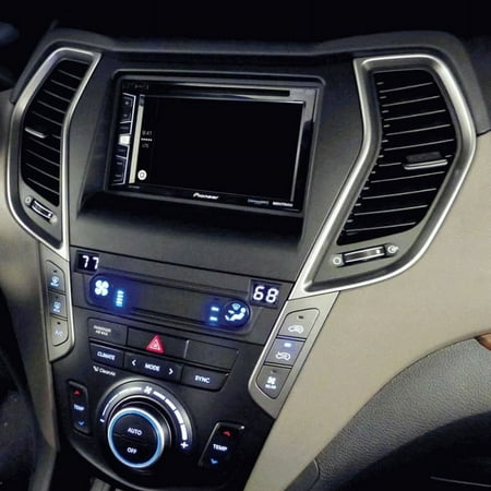 Metra - Dash Kit for Most 2017-2018 Hyundai Vehicles - Matte Black