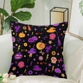 thumbnail image 2 of MKHERT Halloween Symbols Pillow Covers Pillowcase Throw Pillows 18x18 inch, 2 of 2