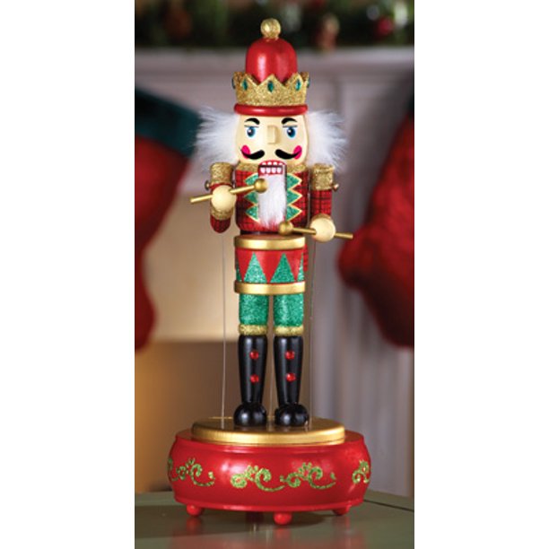 Musical Animated Nutcracker Holiday Decor