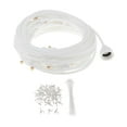 thumbnail image 4 of figatia Misting Cooling System Outdoor Mister System Automatic Watering Irrigation for Waterpark, Backyard, Summer, Deck, Trampoline White, 4 of 8