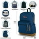 thumbnail image 3 of Mochila JanSport Right Pack, duradera, con funda para portátil de 15 pulgadas, 3 of 7