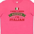 thumbnail image 4 of Inktastic No Recipes I'm Italian Youth T-Shirt, 4 of 5