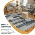 thumbnail image 4 of Superior Rockwood Geometric Indoor Area Rug, 7' x 9', Blue-Taupe, 4 of 9