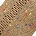 thumbnail image 3 of Bolsa de Hombro Papiro Tejido de Gran Capacidad Capacidad de Diseño Hueco simple Bolsa de Cesta para vacantes de Vije, 3 of 5