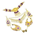 thumbnail image 2 of Belly Dance Jewelry Set Bohemian for Women Girl Bridal Party Valentine'S Day Yinane Joyas para danza del vientre, 2 of 5
