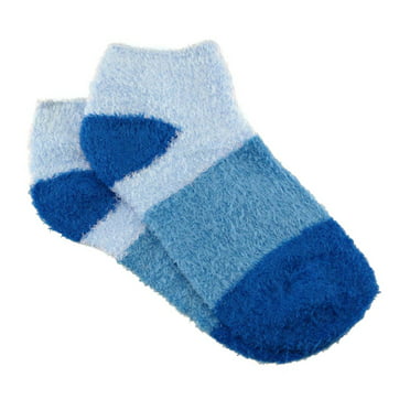 Earth Therapeutics Aloe Socks Blue - 1 Pair - Walmart.com