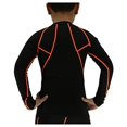 thumbnail image 3 of LANBAOSI Youth Boys Compression Shirts Long Sleeve Undershirts Quick Dry Performance Unisex Sports Baselayers T-shirt Size 12, 3 of 5