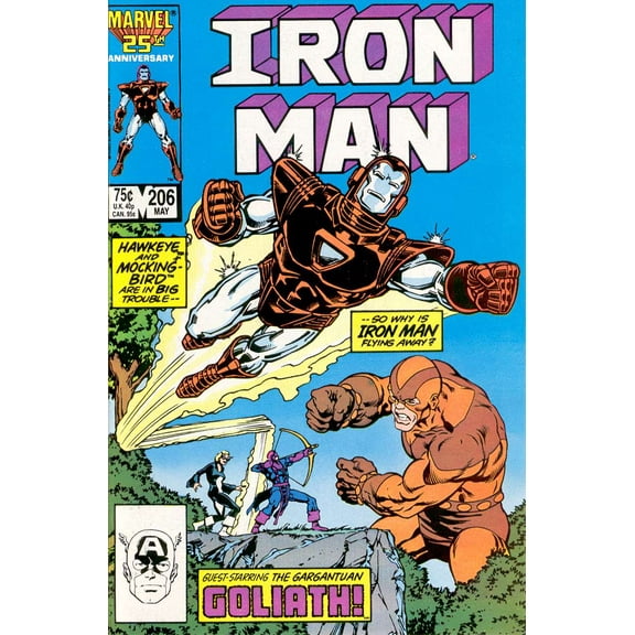 Iron Man (1st Series) #206 VF ; Marvel Comic Book