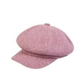 thumbnail image 5 of SikaFu Black Woolen Duck Tongue Beret For Women In Autumn And Winter, British Fashion Retro Octagonal Hat, Korean Version, Japanese Newsboy Painter Hat, 5 of 9