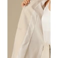 thumbnail image 5 of DARING DIVA Women's Work Blazers V Neck Outfits Jackets Blazer S Apricot, 5 of 5