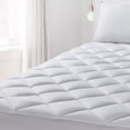 thumbnail image 3 of Allied Home LLC Claritin Allergen Barrier Mattress Pad - WHITE Twin, 3 of 5