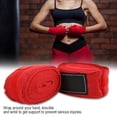 thumbnail image 4 of Boxing Wrist Wraps, 2pcs Cotton Boxing Hand Wrap  For Kickboxing For Boxing For Workout For Training For Muay Thai, 4 of 8