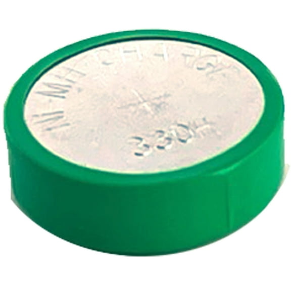 Exell 1.2V 330mAh NiMH Flat Top Rechargable Battery