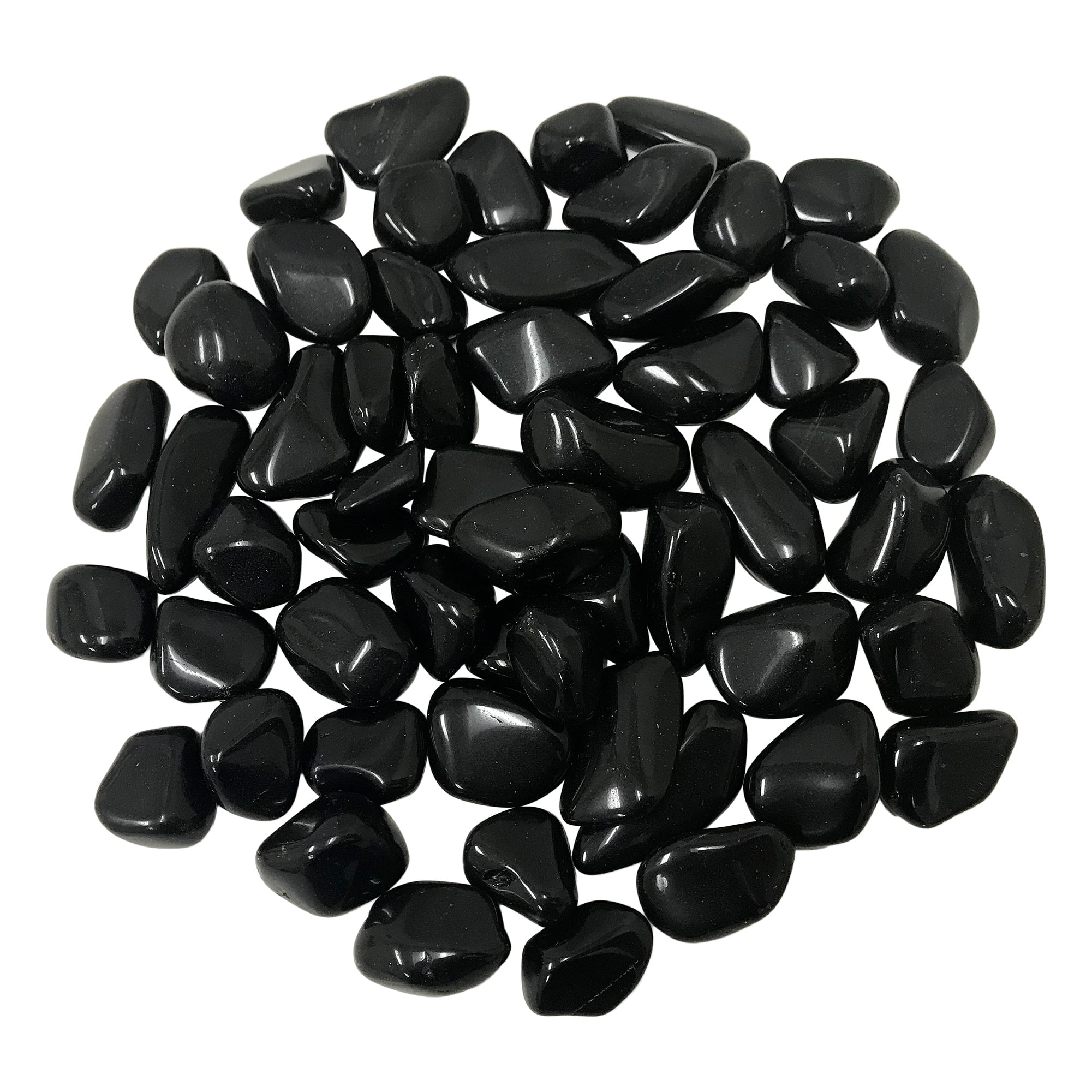 Crystal Healing Gemstone Reiki Tumble 2 oz Snowflake Obsidian Tumbled Stone 