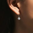 thumbnail image 2 of VIRELLA 2CT Moissanite Drop Earrings – S925 Sterling Silver Elegant Dangling Earrings, 2 of 4