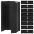 thumbnail image 1 of KAKOWELY 50Ud Protectores De Para Patas De Plástico Negro En Forma U Para Estabilidad Y Cuidado, 1 of 8