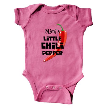 

Inktastic Mimi s Little Chili Pepper Gift Baby Boy or Baby Girl Bodysuit