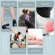 thumbnail image 4 of Calcetines de compresión de tobillo (par) – Tobillera para fascitis plantar con soporte para el arco – para hombres y mujeres – Mangas para pies – para deportes, correr, baloncesto, fútbol y, 4 of 5