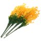 thumbnail image 1 of EXHUMKY 6Ud Flores Falsas Amarillas Para Decorar El Hogar Con Material Duradero Y Reutilizable, 1 of 6