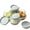 Blue, variant on Baby Food Containers Glass Set, 4 Pack Baby Food Storage Containers with Silicone Lids & Tray, Leakproof Microwave & Freezer Safe Glass Baby Food Containers（Blue）