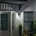 thumbnail image 5 of Kichler 49126 Royal Marine 1 Light 13.25" High Outdoor Wall Sconce - Black, 5 of 5