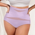 thumbnail image 2 of Xijirk Womens Underwear High Waist Seamless Smooth Fit Briefs Breathable Comfort Daily Underwear,5XL, 2 of 7