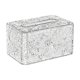 thumbnail image 2 of Funda decorativa para cajas de papel de seda • Portahojas de papel con patrón en relieve • Dispensador elegante de plástico transparente • Decoración moderna de mesa de mesa para salón en casa, 2 of 6