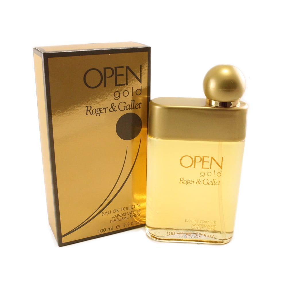 Roger & Gallet Open Gold Eau De Toilette Spray 3.3 Oz / 100 Ml for Men by Roger & Gallet