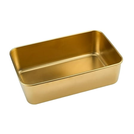 

Rectangular Candy Dessert Snack Dry Fruit Plate Storage Tray Fried Chicken Plate for Kids Camping Eating Dinner BBQ Barbecue M
