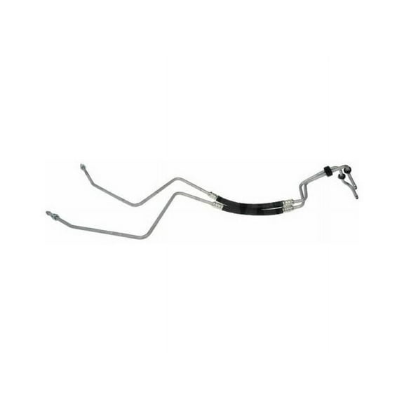 Transmission to Radiator Upper Auto Trans Oil Cooler Hose Assembly - Compatible with 2006 - 2010 Jeep Commander 2007 2008 2009