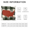 thumbnail image 5 of PHYHOO Home Quote Creative Pattern Design Pillow Covers Black Red Buffalo Checkers Background Super Soft Decorative Cushion Cover Pillowcase White, 5 of 5