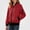 Red, variant on SGFCWSX Girls Bomber Jacket Zip Up Lightweight Water Resistant Pockets Casual Windbreaker Coat Yellow Size 9