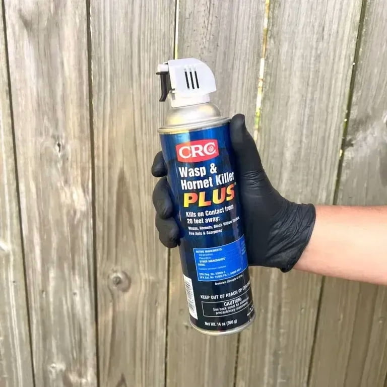 CRC Industries, Wasp and Hornet Killer Plus Insecticide, 14 oz