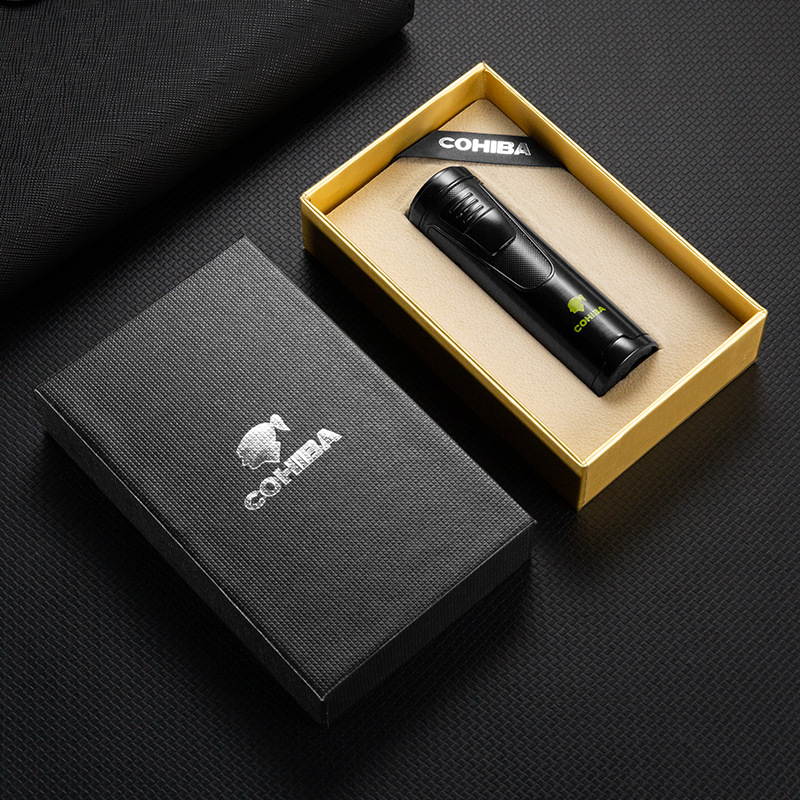 Cigar Lighter Portable Blue Flame Windproof Creative Personality Cigarette Lighter Clb-22Ae5