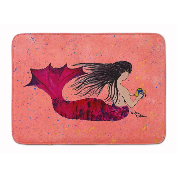 Mermaid Machine Washable Memory Foam Mat