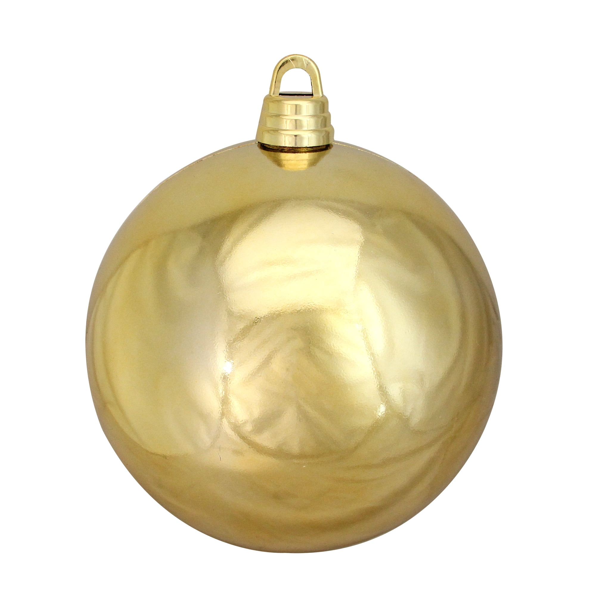 Northlight 12" Shatterproof Shiny Christmas Ball Ornament Gold