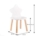 thumbnail image 2 of Silla De Estrella Para Niñas Y Niños Duduk, 2 of 2