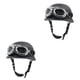 thumbnail image 3 of Kenally Casco de moto Ajustable Hombres Mujeres Cascos Negro Mate Tipo 1 SG 2piezas, 3 of 6