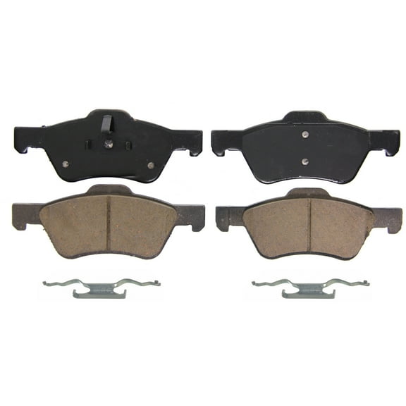 Wagner QuickStop ZD1047B Ceramic Disc Brake Pad Set Fits select: 2010-2012 FORD ESCAPE, 2010 MERCURY MARINER
